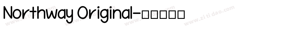 Northway Original字体转换